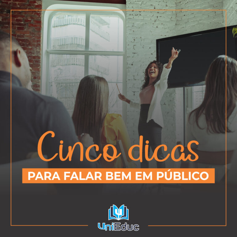 Cinco dicas para falar bem em público